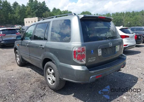 2008 Honda Pilot Ex-L from USA, damaged, VIN 5FNYF185X8B057407